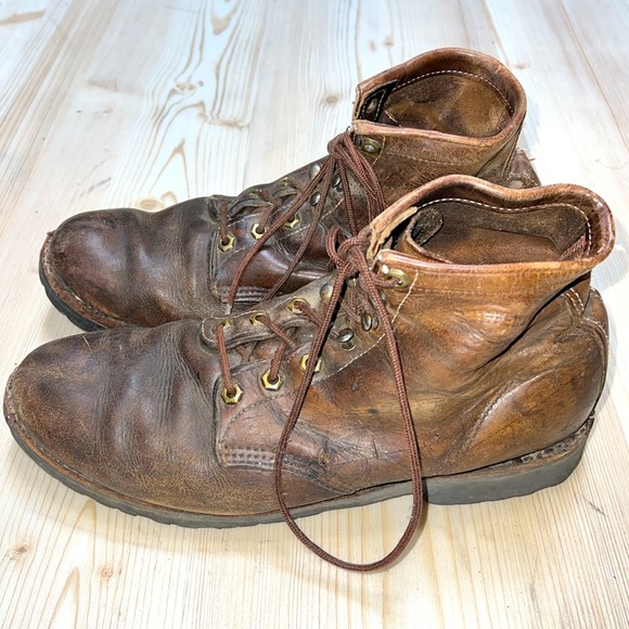 Chippewa Vintage Leather Ankle Boots - Picture 4 of 10